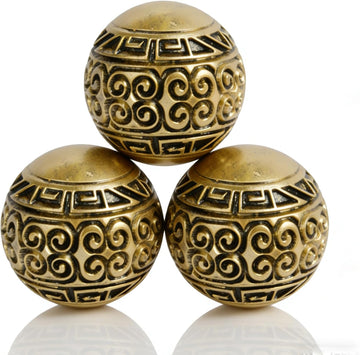 3 inch Vintage Decorative Balls Set of 3 for Bowl Filler