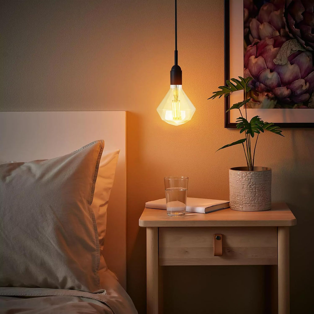 G40 Edison LED Light Bulb Dimmable 6W 600lm Equi60W E26 2700K 1PC