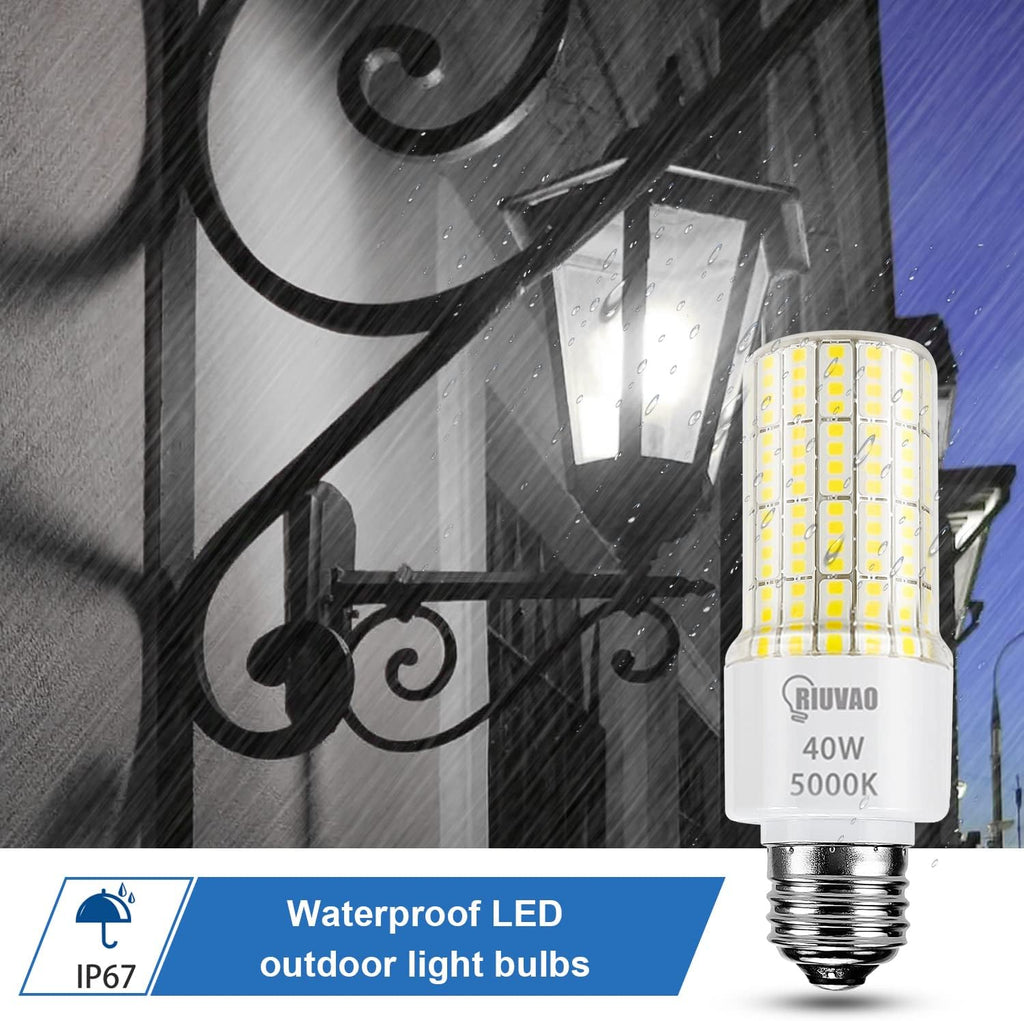 Led Light Bulbs 300W Equivalent Super Bright 5000Lm 5000K Cool Daylight White Led Bulb E26/E27 Medium Base 40w
