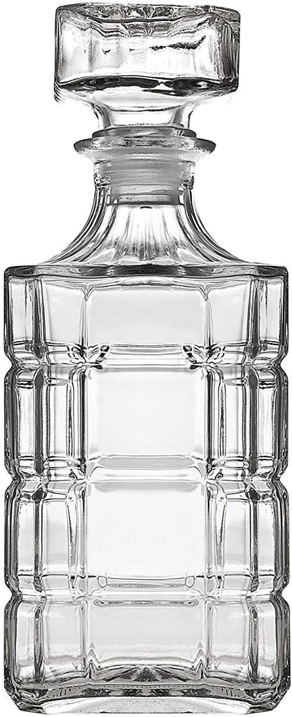 Whiskey Decanter for Scotch Liquor Bourbon or Wine - 750ml