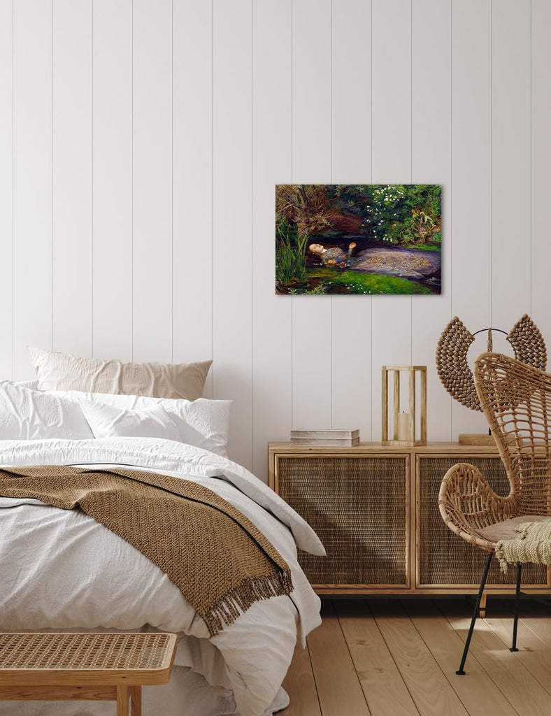 Ophelia Canvas Wall Art, Gallery Wrapped, 18x12