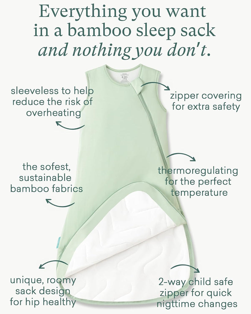 Extra-Long Toddler Sleep Sack, Bamboo Viscose, 1.0 TOG
