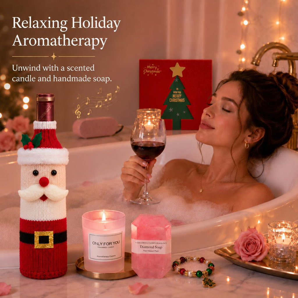 Christmas Gift Box Set for Women, Luxury Self‐Care Holiday Xmas Present
