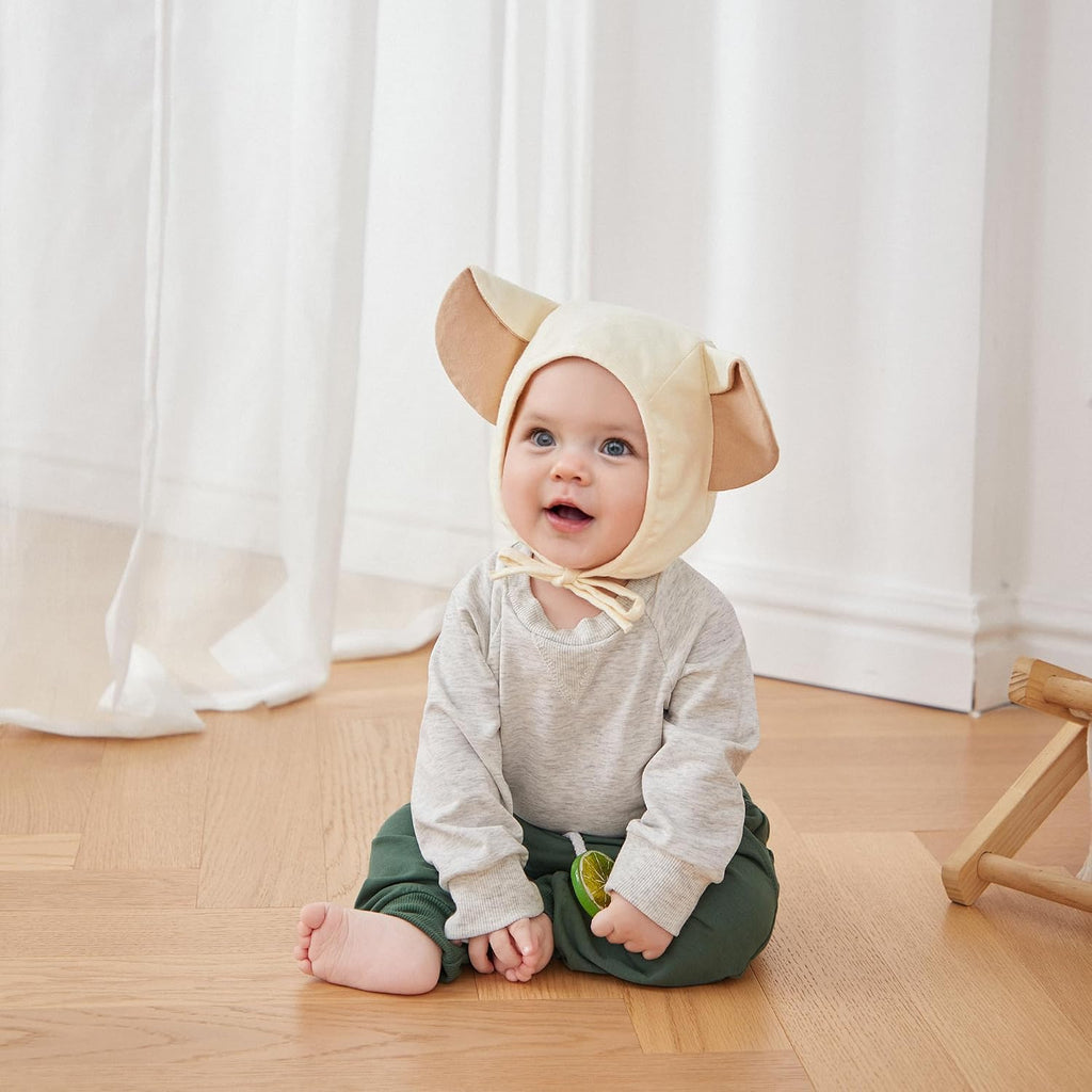 Toddler Baby Boy Fall Outfit Crewneck Long Sleeve Sweatshirt Tops Elastic Pants Jogger Cute Newborn Clolthes Set