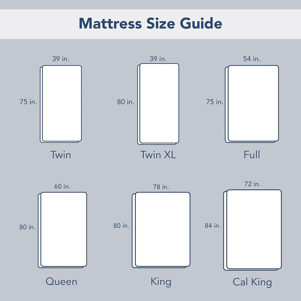 Down Illusion Soft Hypoallergenic 2 inch Pillowtop Simple Fit Mattress Topper, Queen, White | Plush two-inch