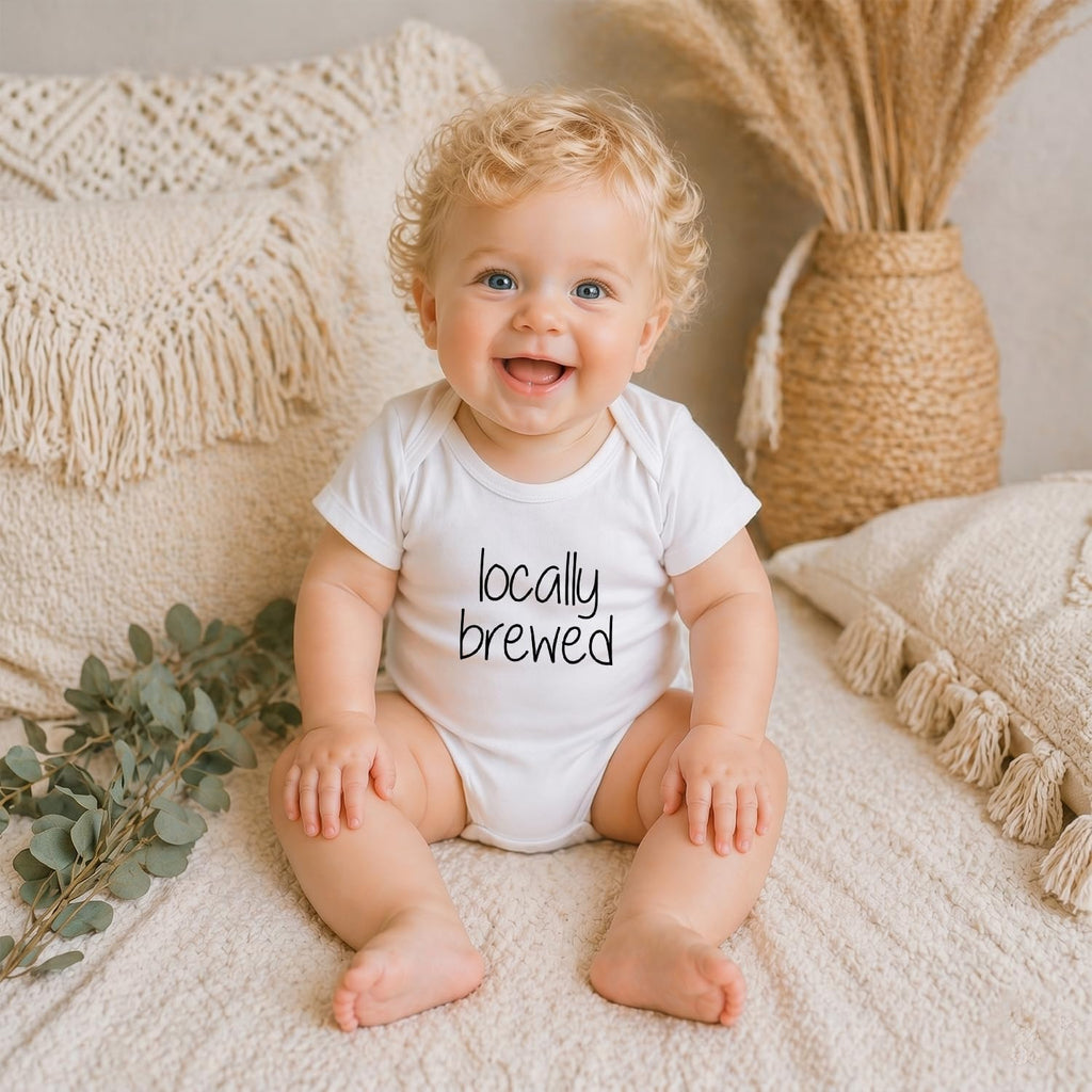 Organic Cotton Baby Onesie - Infant Bodysuit, Soft Breathable Outfit, Unisex Baby Clothes, Snap Closure