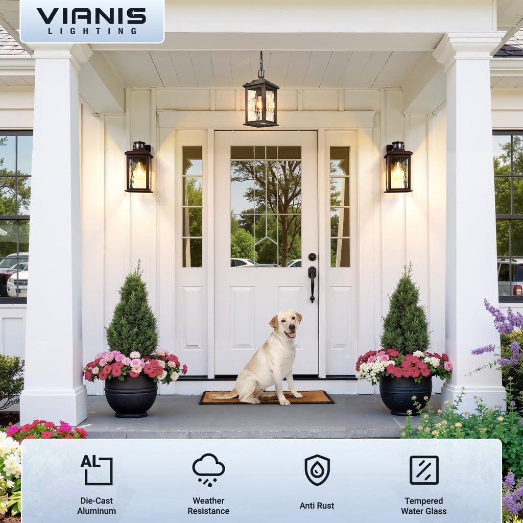 Motion Sensor Outside Light, Aluminum Porch Lights Outdoor