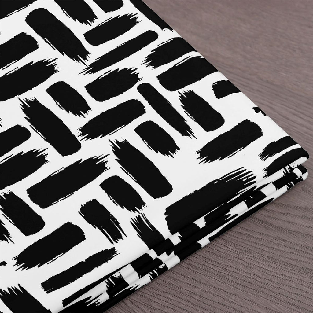 Geometric Stripe Fabric by The Yard, Bohemian Exotic Abstract Striped