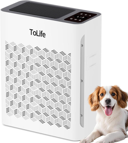 Air Purifier Large Room, HEPA Air Purifiers for Home Pets Hair with Washable Filter, Air Cleaner for