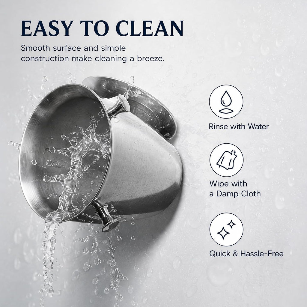 Champagne Bucket with Stand, Stainless Steel Standing Champagne Ice Bucket, Party Wine Chiller, Bucket Free Standing