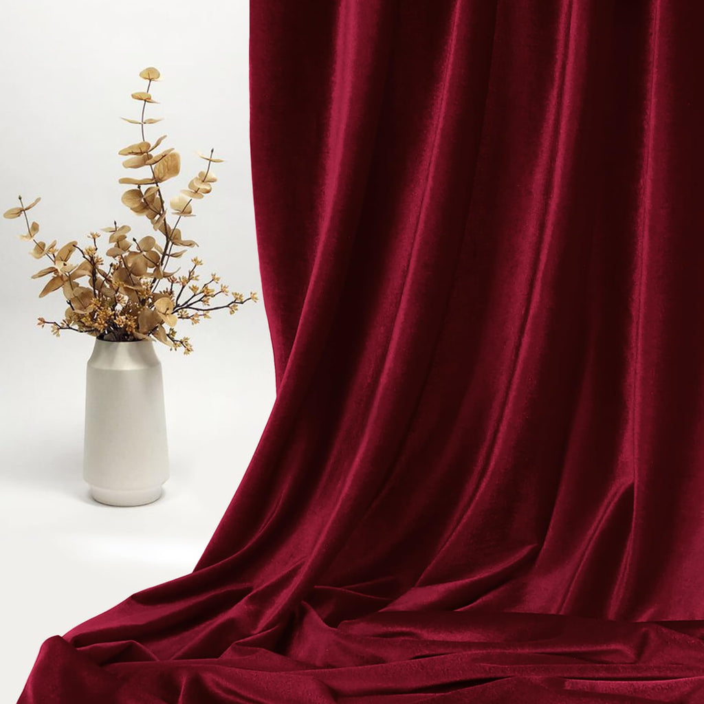 1 Yard Burgundy Fabric 60" Wide for DIY Crafts