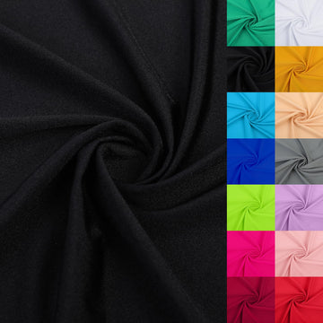 Nylon Spandex Fabric 80% Nylon, 20% Spandex Swimsuit Material Activewear Fabric 4-Way Stretch Lightweight