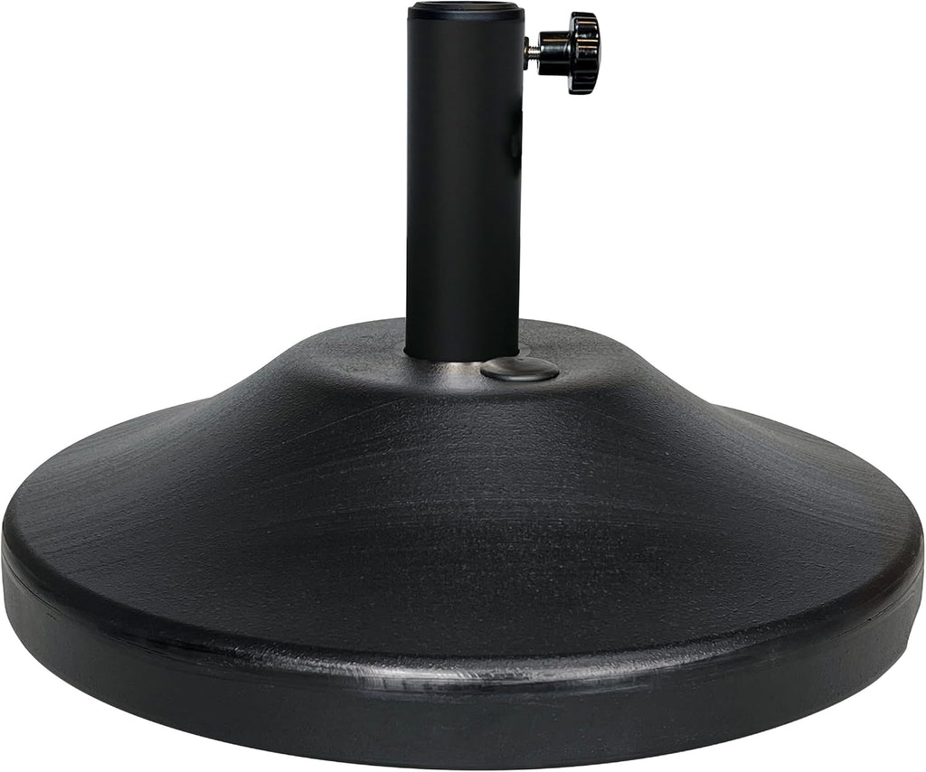 Fillable Round Umbrella Base - for Use with Patio Table - Heavy Duty Base- Made in the USA