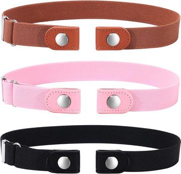 Girls Belt Elastic No Buckle Belt for Kid Buckle Free Toddler for Pants Jean