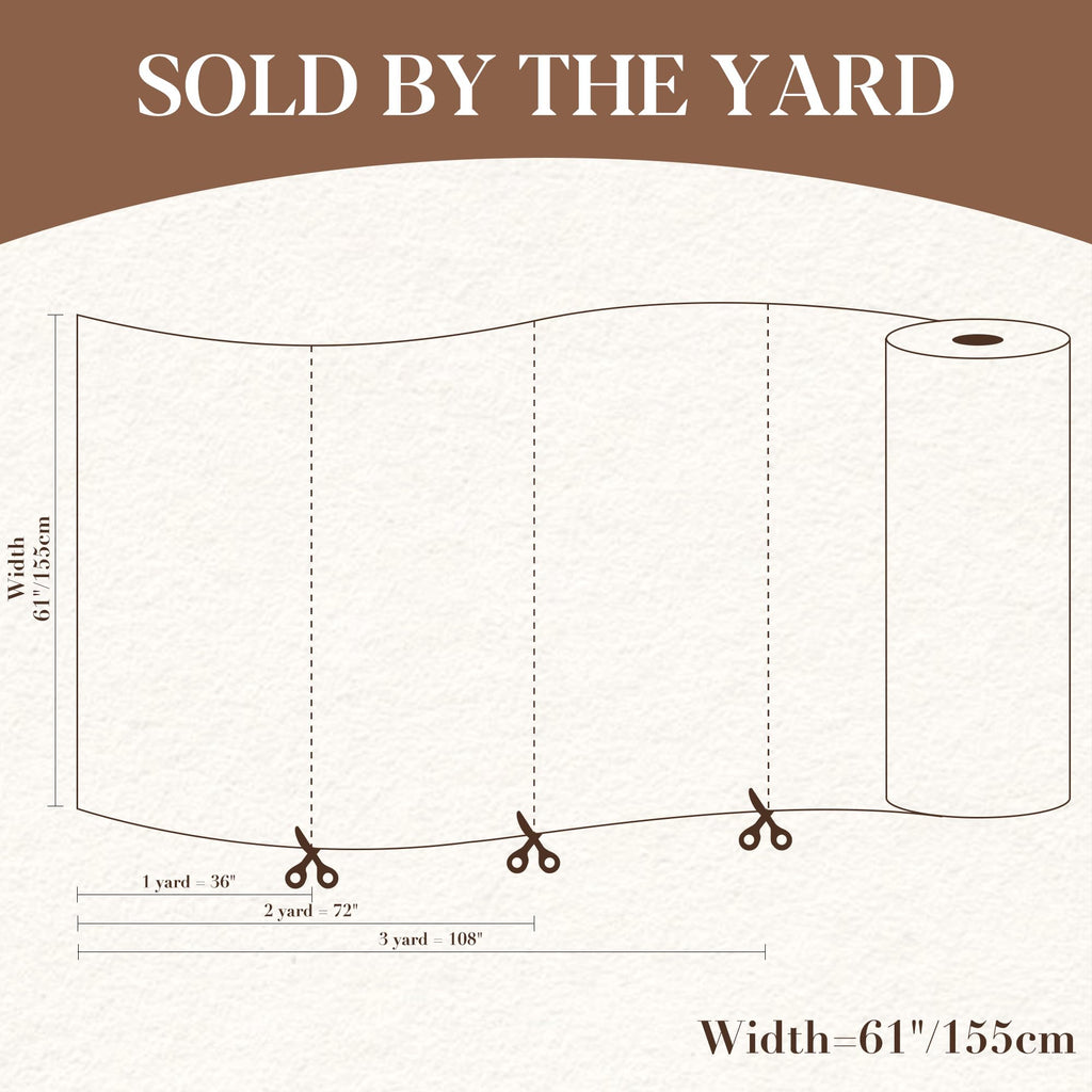 Upholstery Fabric, Waterproof Canvas Fabric by The Yard, 58" W Heavy Duty UV Resistant Durable Outdoor Fabric