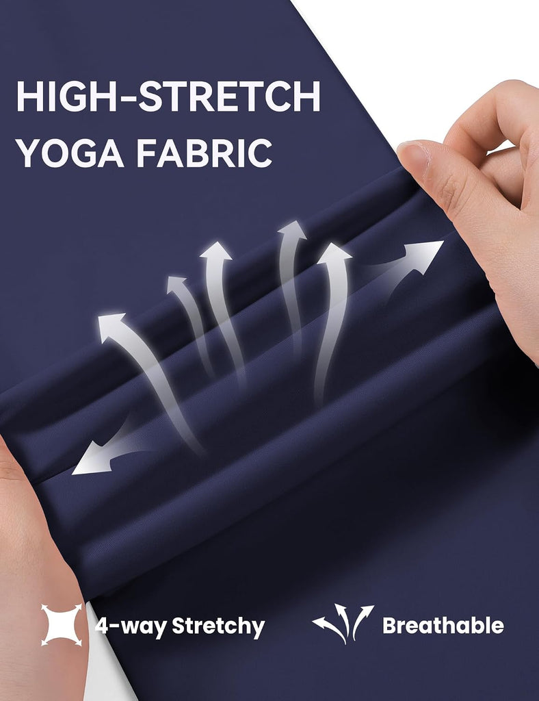 Girls Athletic Leggings Kids Yoga Dance Pants with Pockets