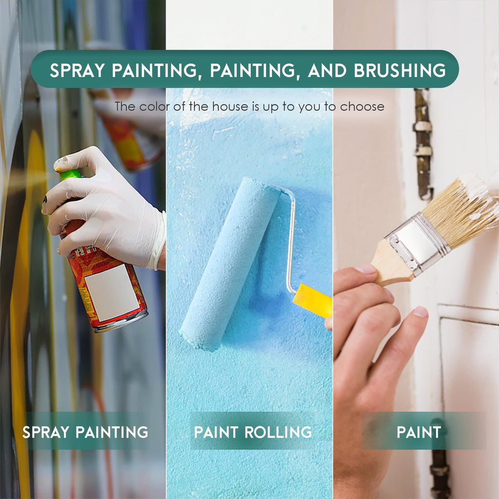 DIY Arch Panelling Paintable Matte Foaming Peel and Stick , Self Adhesive Wainscoting Panels Flexible Chair Rail