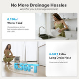 2500Sq.Ft Dehumidifier, 34Pint Dehumidifiers for Home, Quiet Dehumidifier for Basement, Bedroom, Bathroom