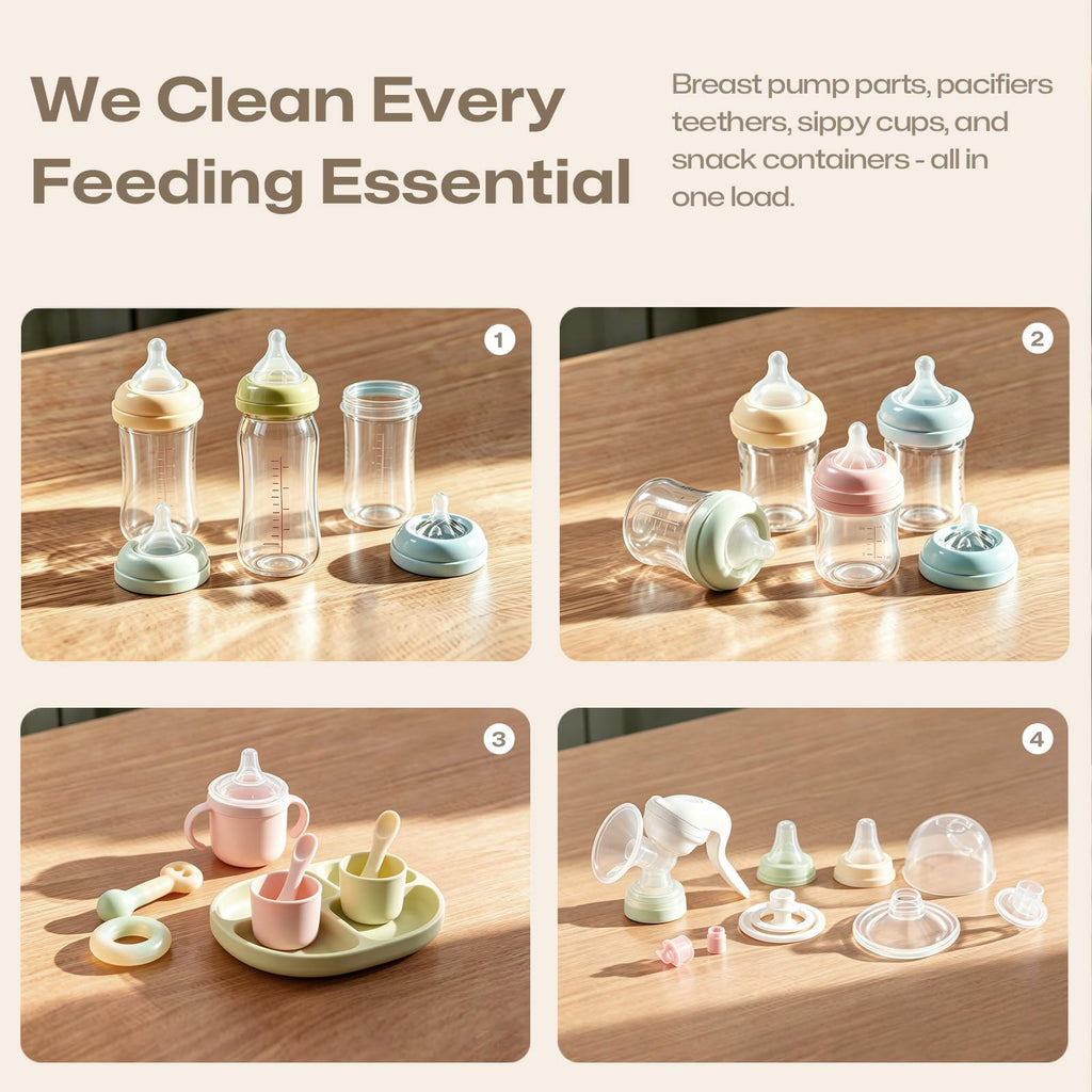 Baby Bottle Washer Sterilizer & Dryer All-in-One