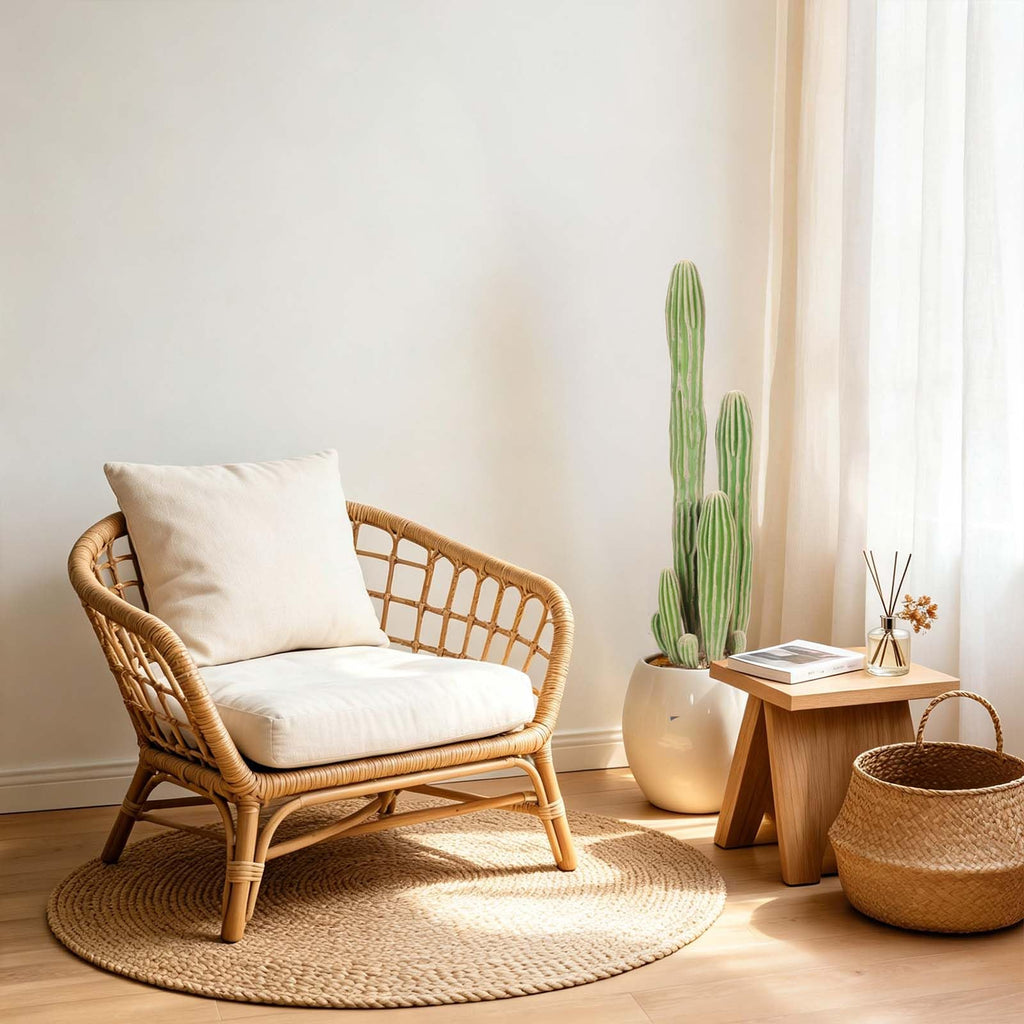Artificial Cactus 31 INCH Tall Fake Cactus Plants Faux Cacti Saguaro with Planter for Indoor Outdoor Home Office Shop