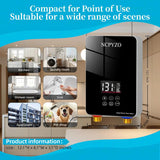 Tankless Water Heater Electric 240V-7000W. Instant Water Heater for Kitchen、Bathroom、Under Sink.On Demand Hot Water