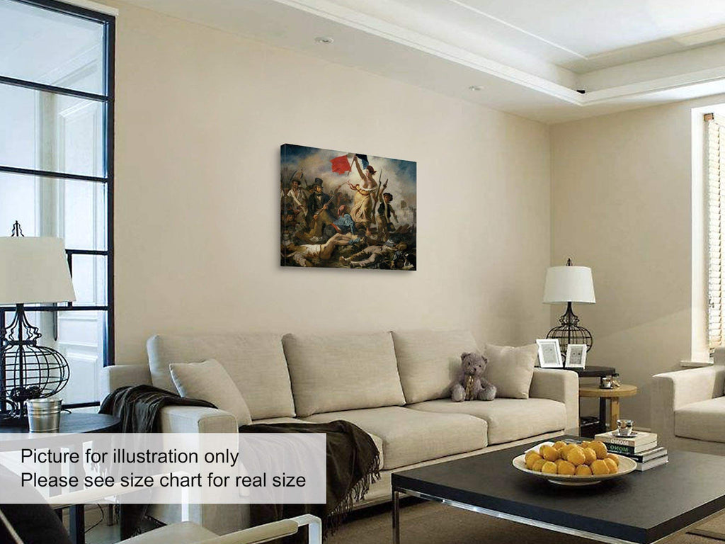 Liberty Leading the People, World's Most Famous Paintings Series, Canvas Wall Art Home Decor, Gallery Wrapped