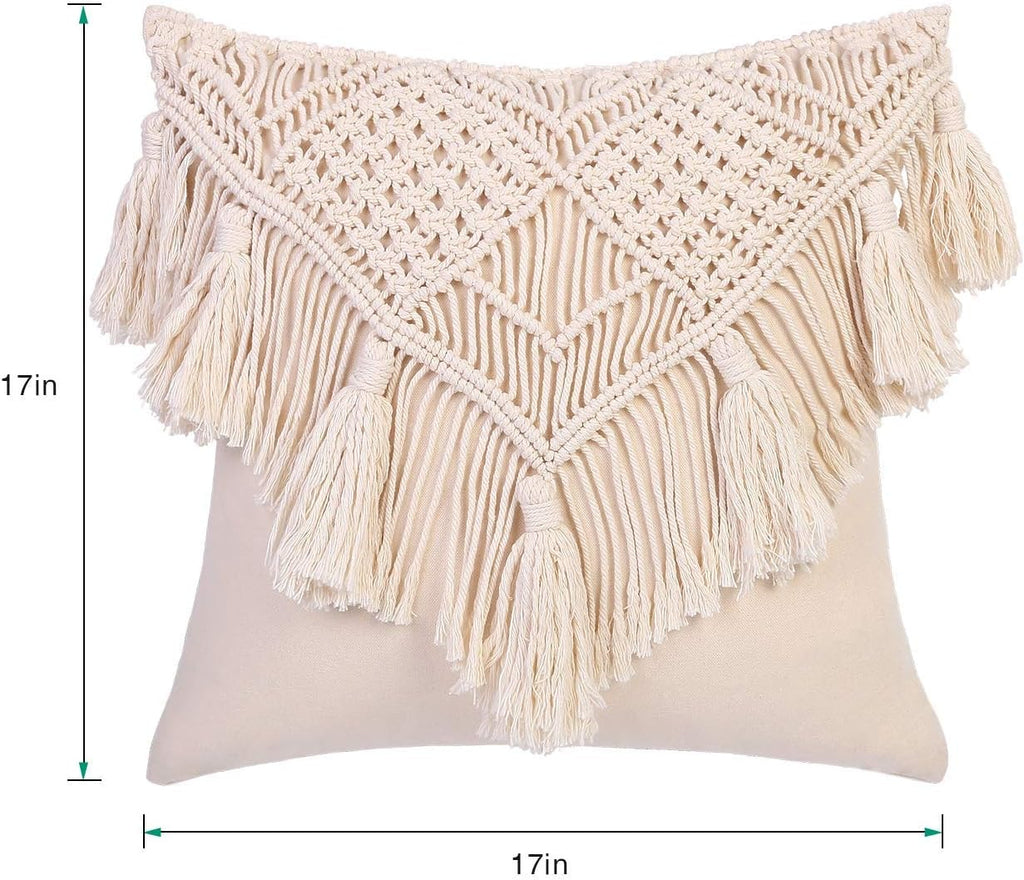 Cushion Covers Macrame Cushion Cover Woven Boho Cushion Cover