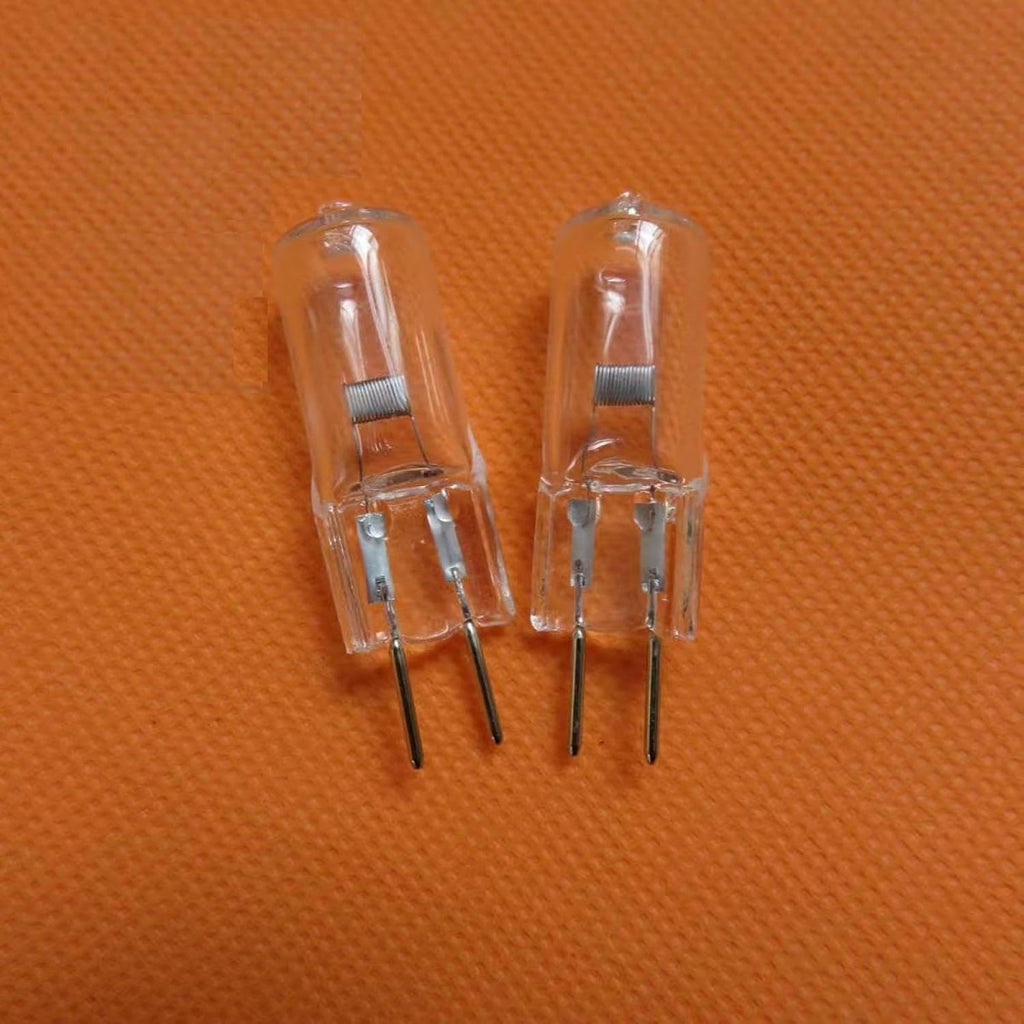 2PCS GY6.35 Light Bulbs 24V 50W 75W Crystal Clear Halogen Bulb 2 Pin, 150W Dimmable 250W T4 JC Bi-Pin Base G6.35