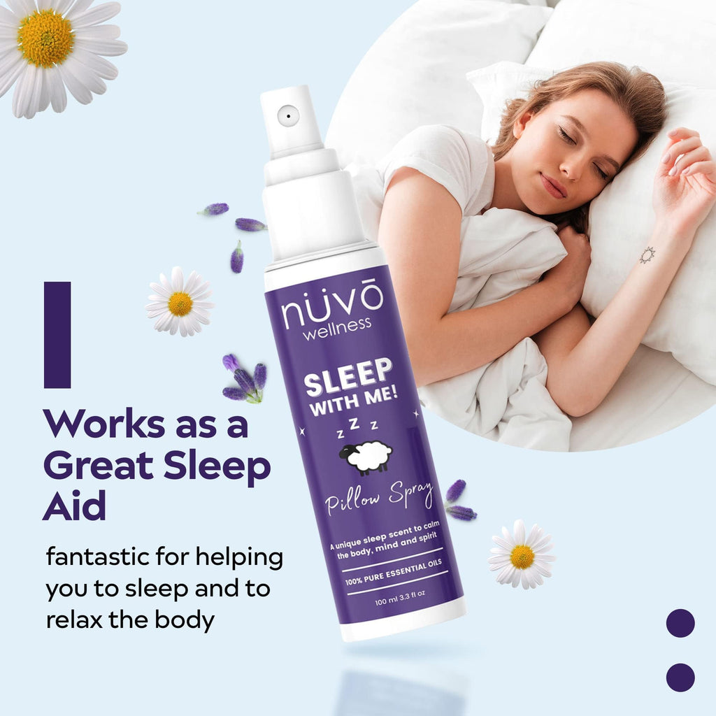 Premium Pillow Spray - Made with Therapeutic Essential Oils - Deep Sleep pillow Spray Mist with Lavender and