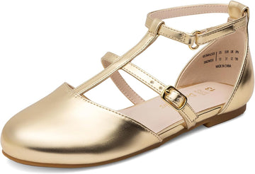 Girls Dress Shoes Mary Jane Ballet Flats