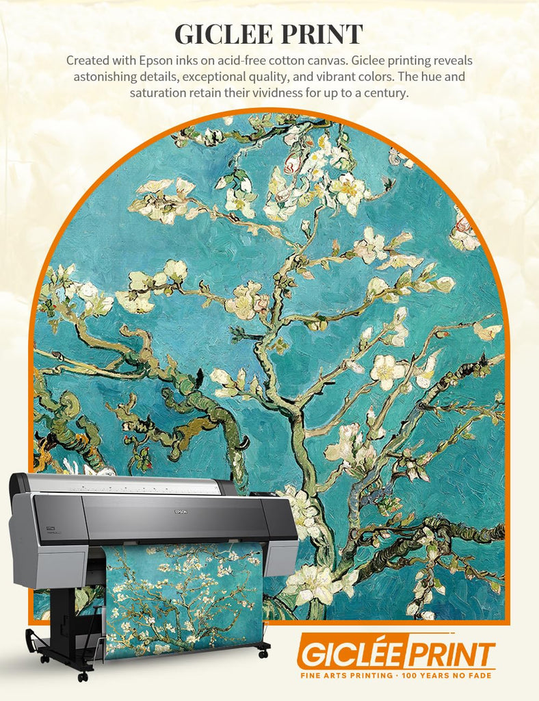 Van Gogh Canvas Wall Art, Van Gogh Almond Blossom, 20x16''