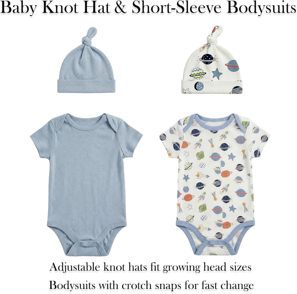 Organic Cotton Unisex Baby Layette Registry Clothes Set