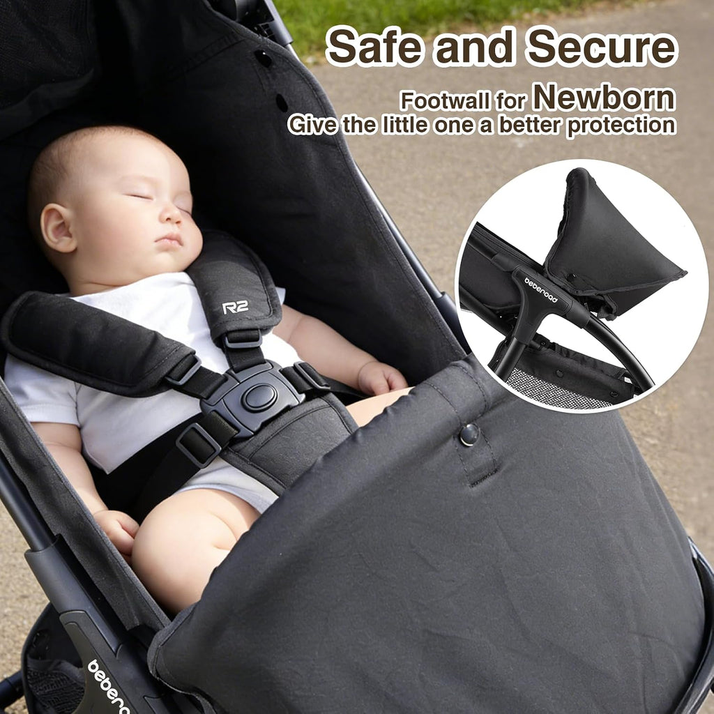 R2 Travel Stroller for Airplane Lightweight Baby Stroller