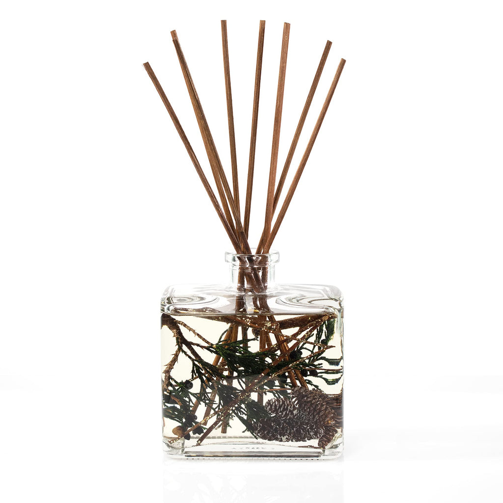 Evergreen Pine Botanical Reed Diffuser | 7.5 fl oz | Scents of Evergreen, Crushed Pine and Fir Balsam