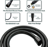 High Pressure Shower Head with Handheld, Oil Rubbed Bronze Dual Showerhead Combo with Rainfall Spray