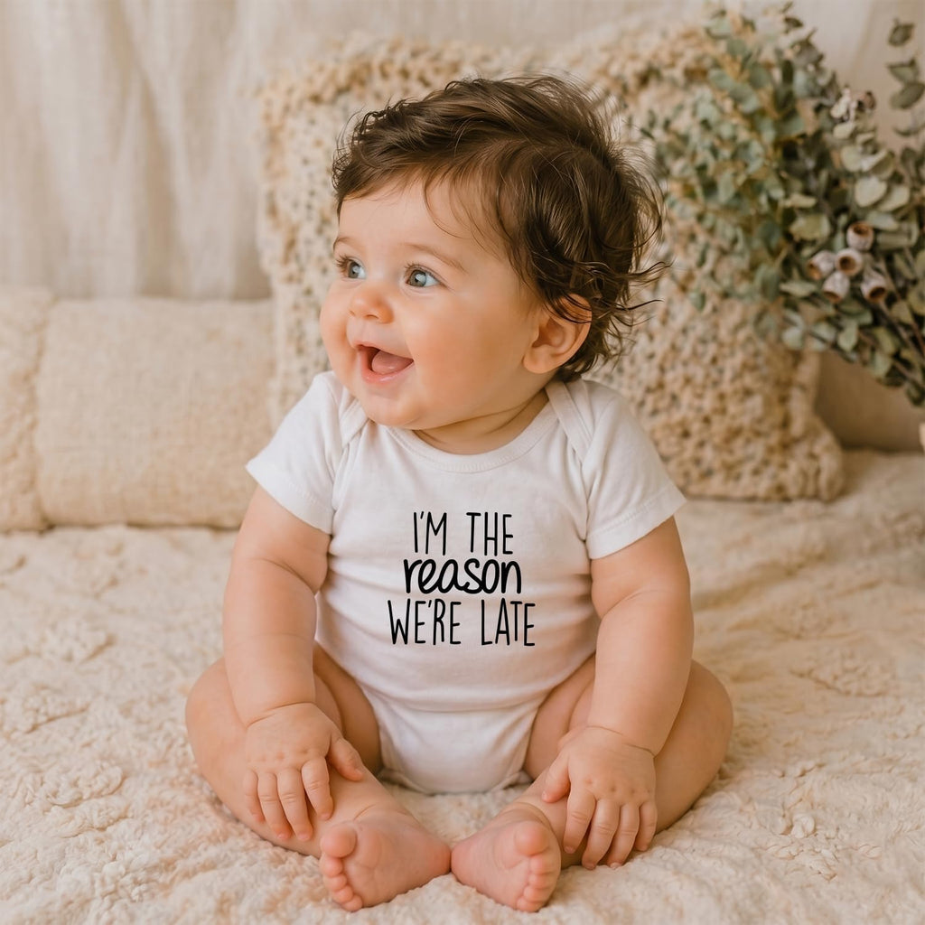 Organic Cotton Baby Onesie - Infant Bodysuit, Soft Breathable Outfit, Unisex Baby Clothes, Snap Closure