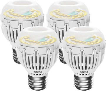 130W Equivalent A15 LED Light Bulb, 2000 Lumens 5000K Daylight White Bulb, Energy Saving 25,000 Hours Lifespan Non
