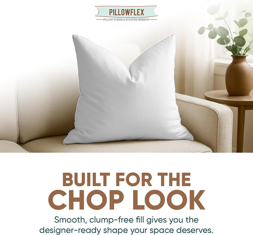 Synthetic Down Pillow Insert 20x20 in - Karate Chop Pillow