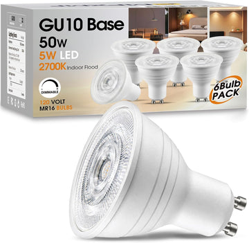 GU10 led Bulb dimmable 5W (50W Equiv),GU10 led Bulb Warm White - Ideal Track Light Bulbs & GU10 Light Bulb