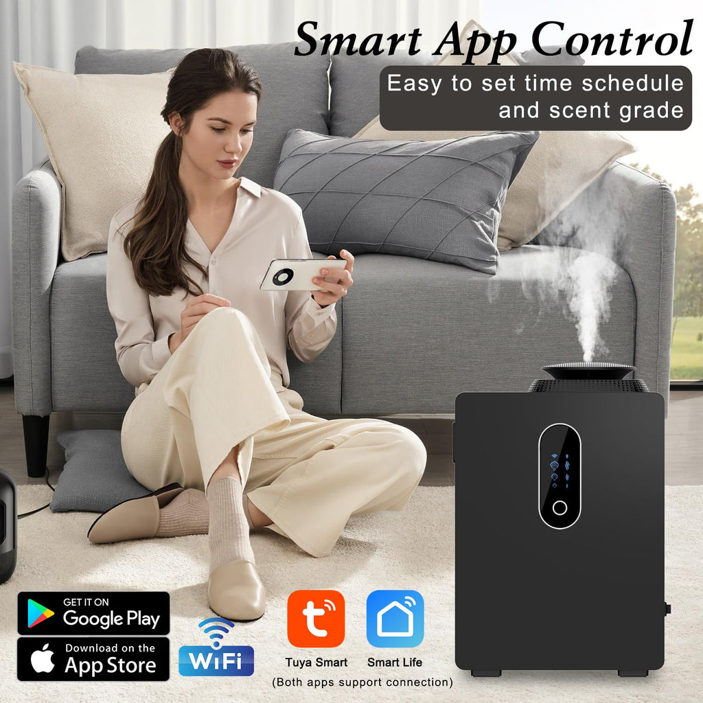 2026 Upgraded HVAC Scent Diffuser Machine Covers 6000 Sq.Ft for Large Room