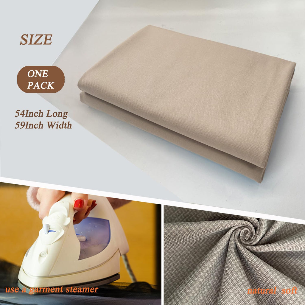 1.5 Yard Corduroy, 98% Cotton 2% Spandex Fabric by The Yard in Solid Color, 57 Inches Wide Width, Soft Material for