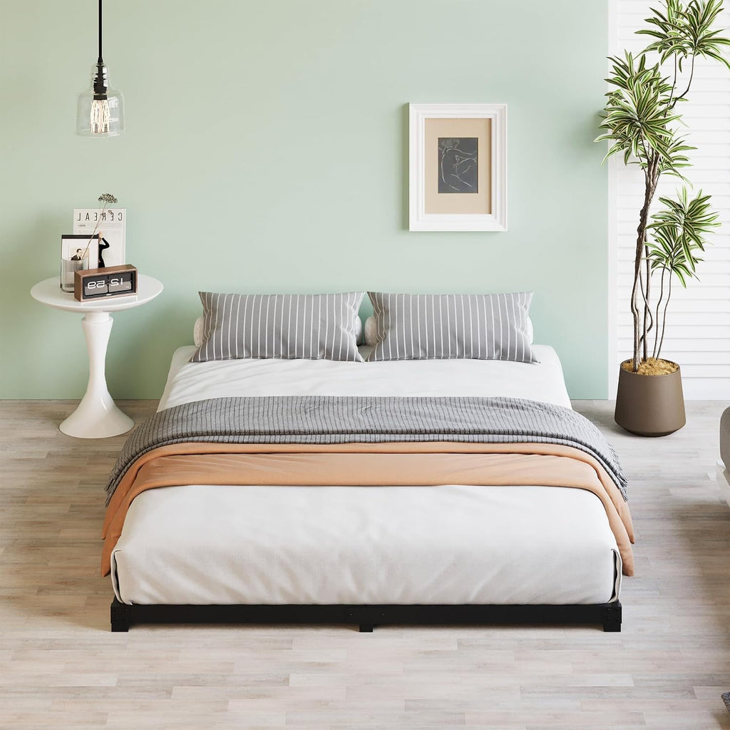 3 Inch Low Profile Bed Frame Heavy Duty Floor Platform