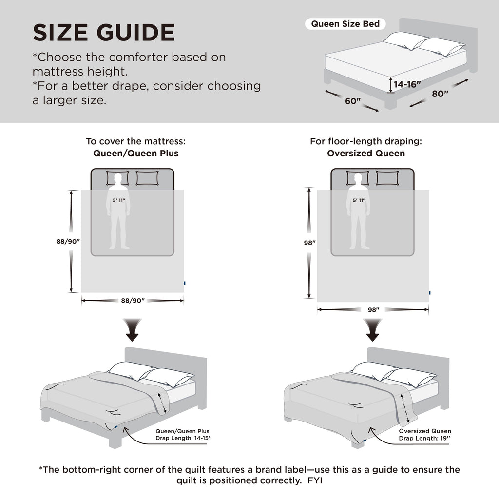 Comforter, Down Alternative Duvet Insert for All Season