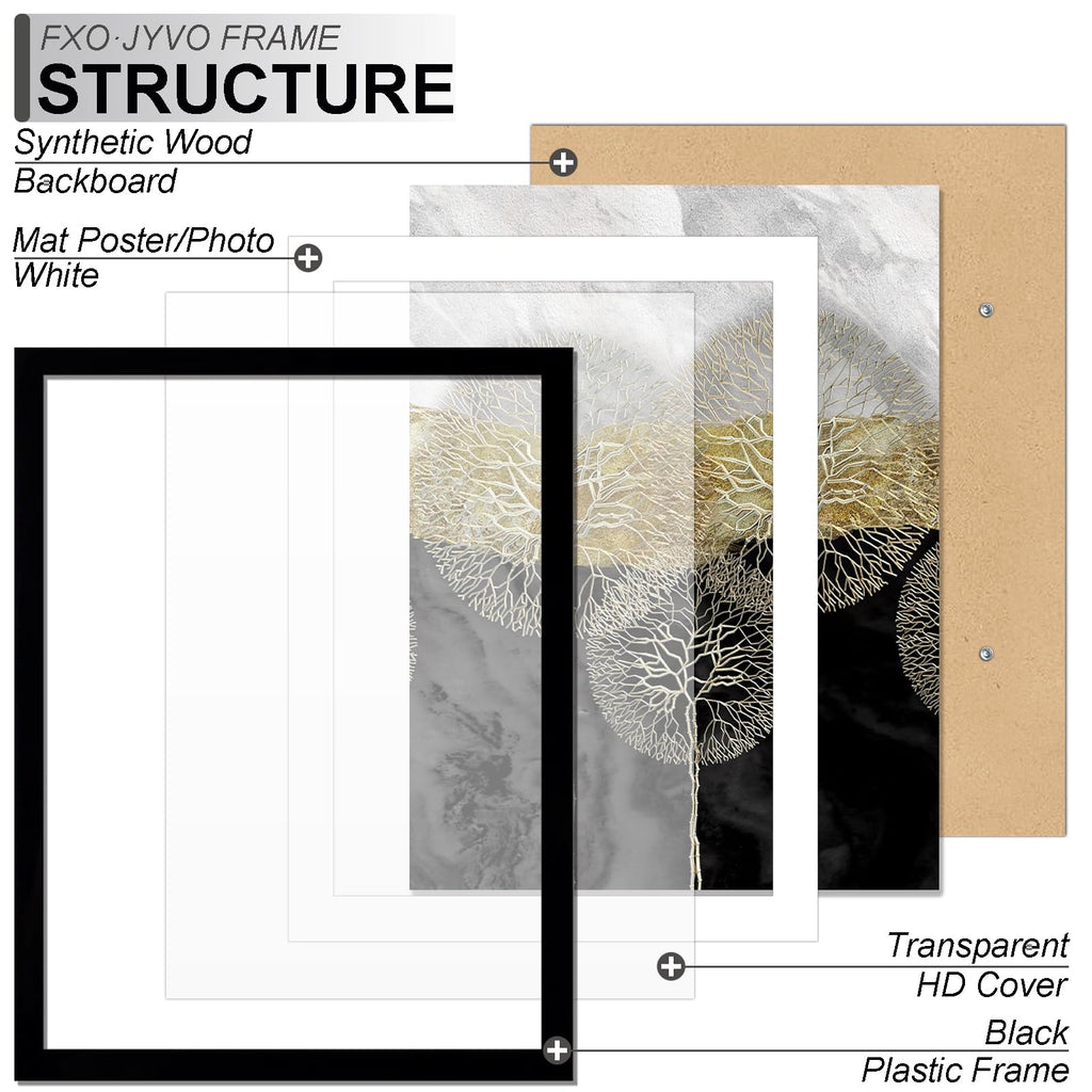 13x19 Picture Frame Set of 6 for Photo Poster Horizontally/Vertically