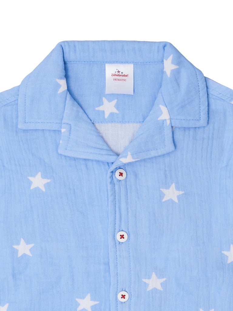 Baby and Toddler Boy Americana Shirt and Short Set
