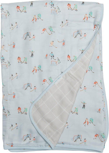 Muslin Quilt Blanket - Soft & Breathable Tanboocel Baby Blanket for Crib or Toddler Nap - Eco-Friendly, Lightweight &