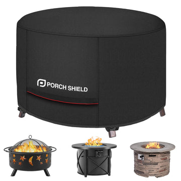 Round Patio Fire Pit Cover 50 inch