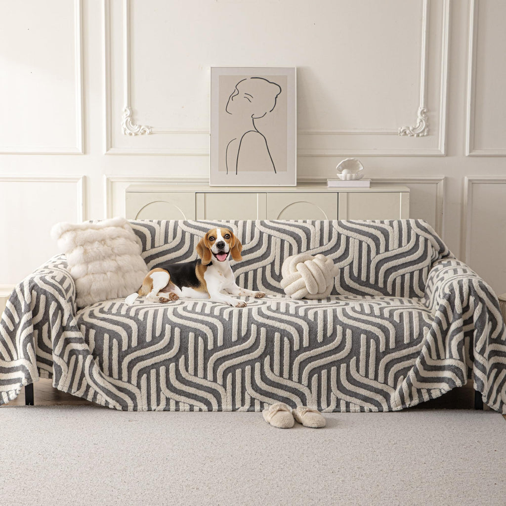 Couch Covers for Dogs, Non Slip Sofa Covers for 2 Cushion Washable