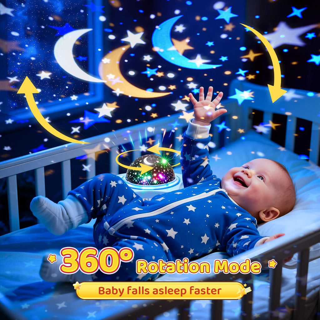Night Light for Kids Night Light Projector, Baby Night Lights, Star Projector Galaxy Light Star Lights, Glow in The