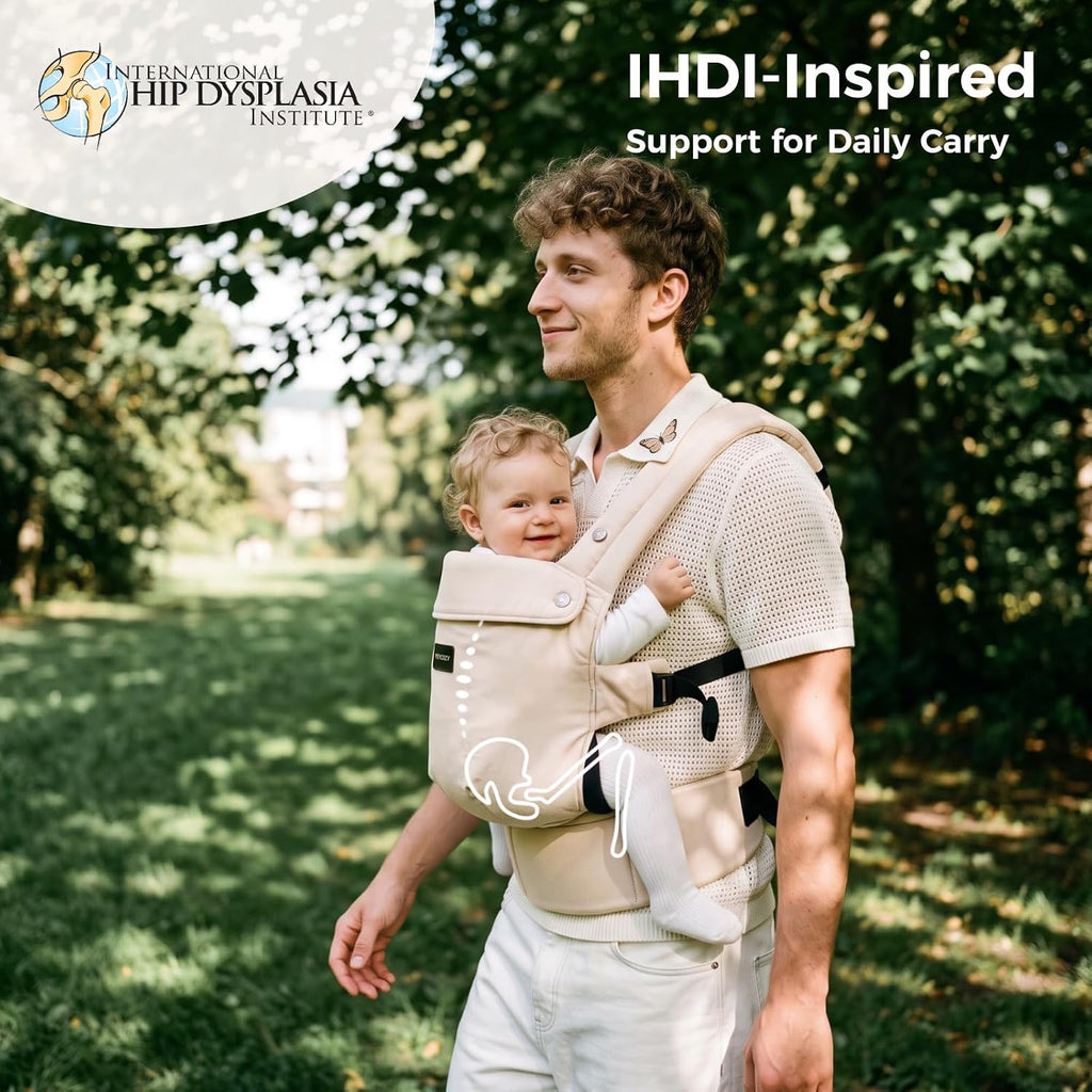 PureHug Baby Carrier - Ergonomic, Cozy and Lightweight for 7-45 lbs
